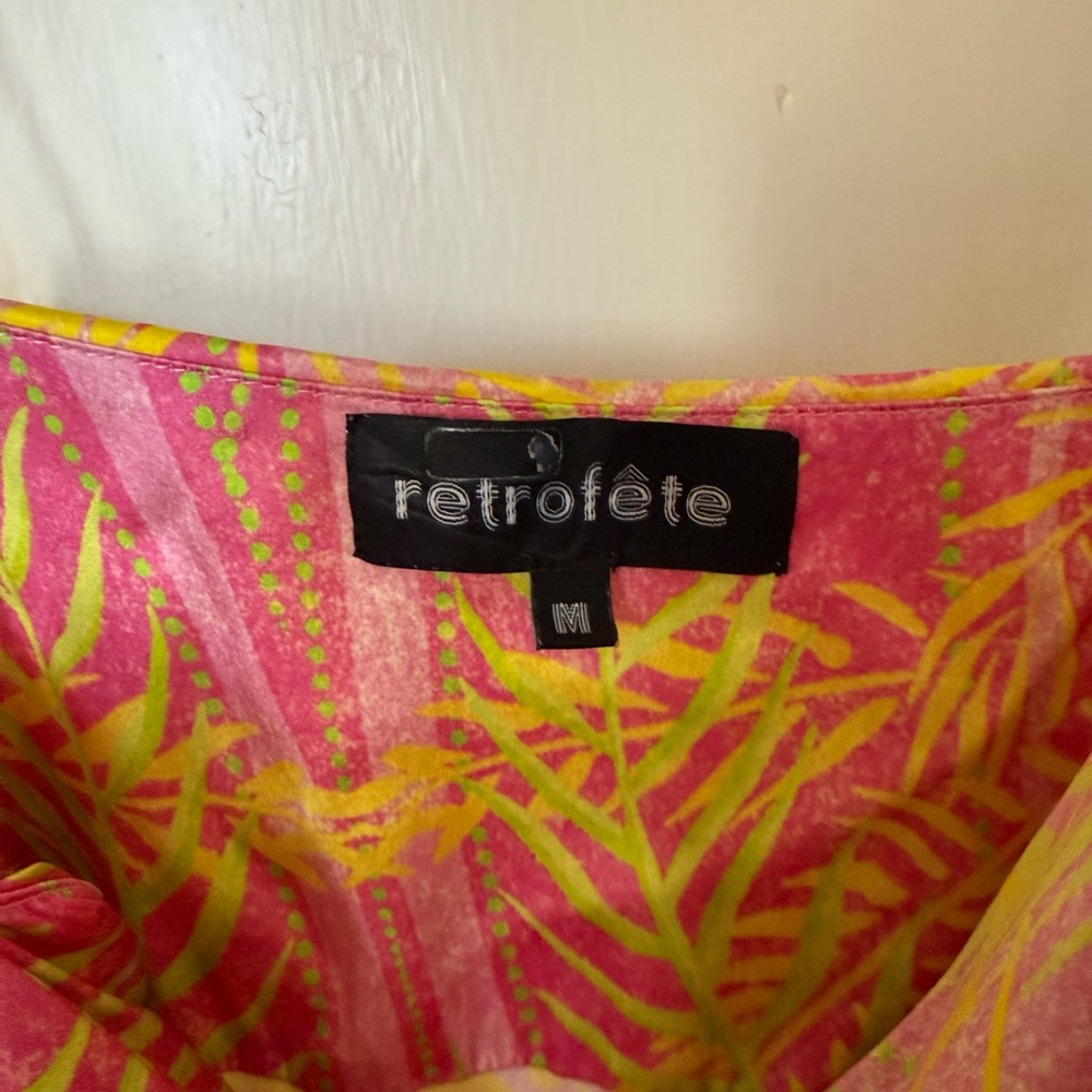 Retrofete Ariella Silk Dress - Picture 7 of 9